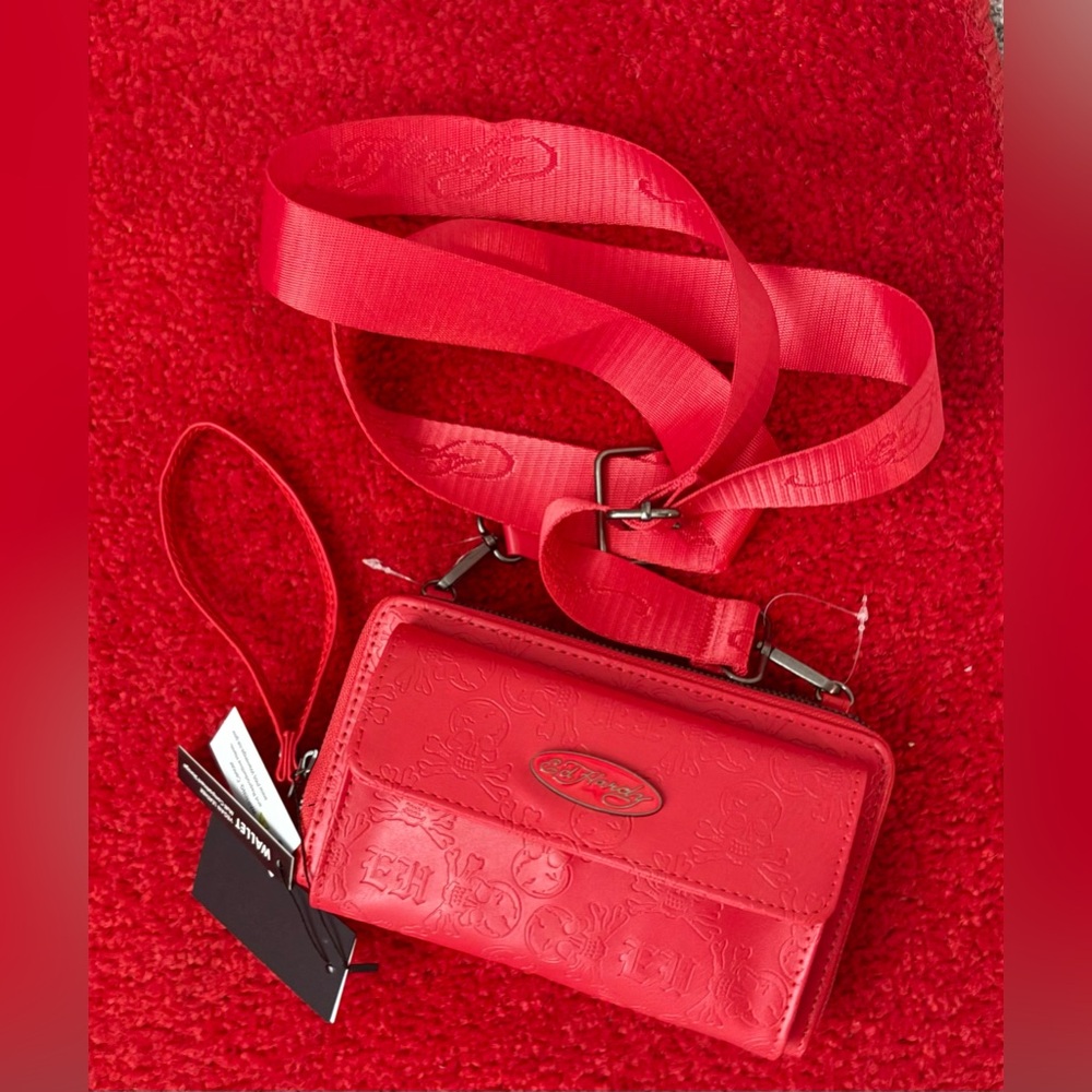 Ed Hardy Red Women's Bag